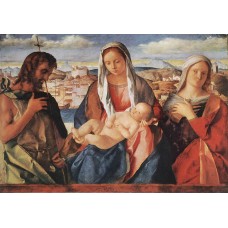 Madonna and Child with St John the Baptist and a Saint