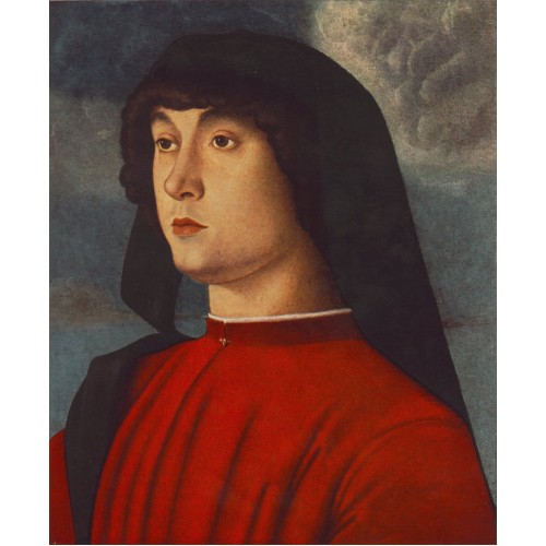 Portrait of a Young Man in Red