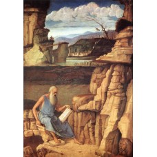 St Jerome Reading in the Countryside 1