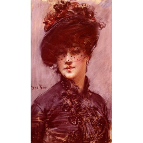 La Femme Au Chapeau Noir