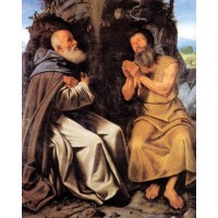 St Anthony Abbot and St Paul