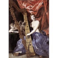 Venus Playing the Harp (Allegory of Music)