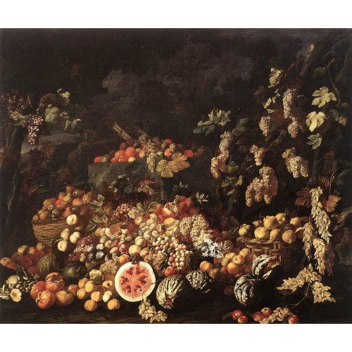 Still Life with Fruit and Flowers