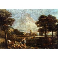 Landscape with Shepherds and Fishermen