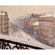 Boulevard Haussmann Snow