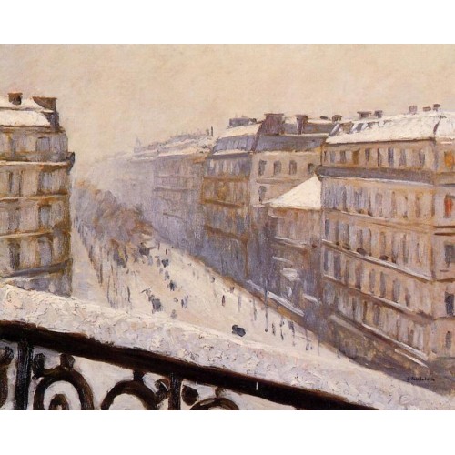 Boulevard Haussmann Snow