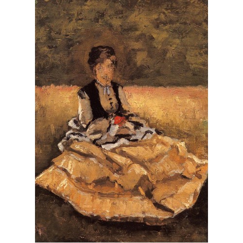 Woman Seated on the Grass