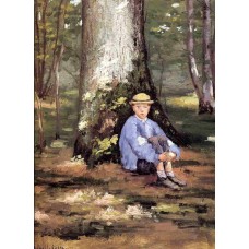 Yerres Camille Daurelle under an Oak Tree