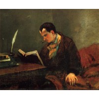 Portrait of Baudelaire