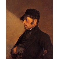 Portrait of the Artist's Father Regis Courbet