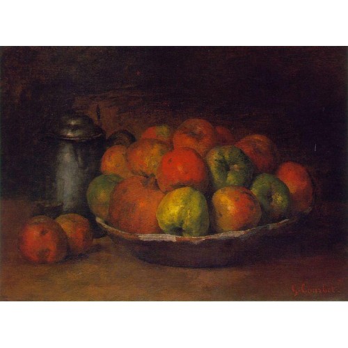 Still Life with Apples and Pomegranate