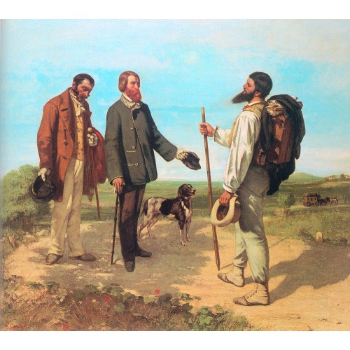 The Meeting (Bonjour Monsieur Courbet)