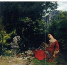 Woman with Garland