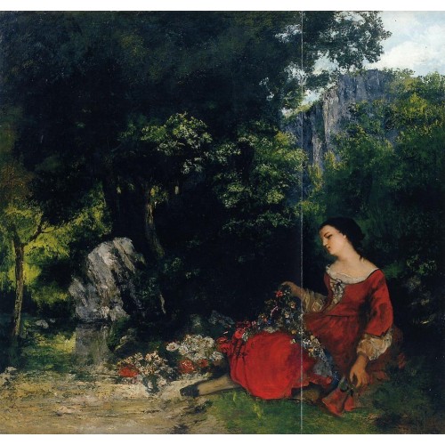 Woman with Garland