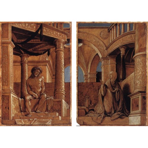 Diptych with Christ and the Mater Dolorosa