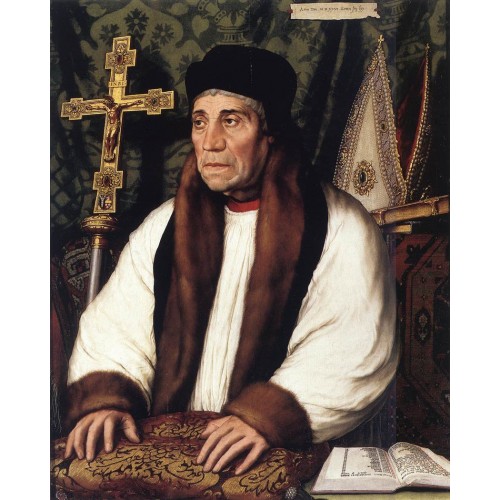 Portrait of William Warham Archbishop of Canterbury