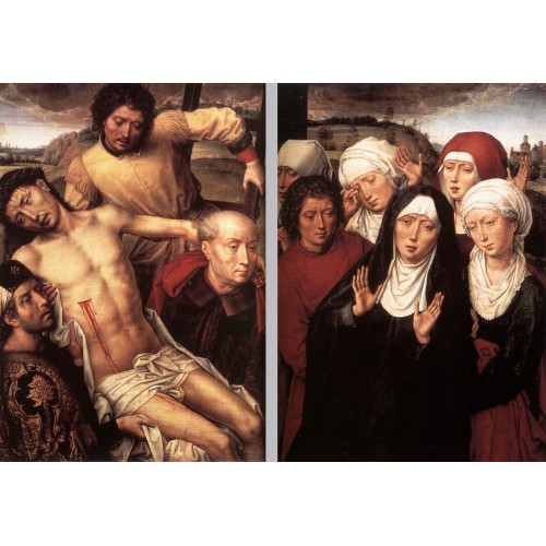 Diptych with the Deposition