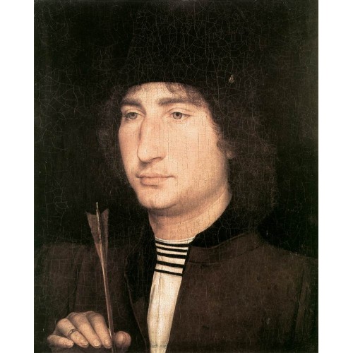 Portrait of a Man with an Arrow