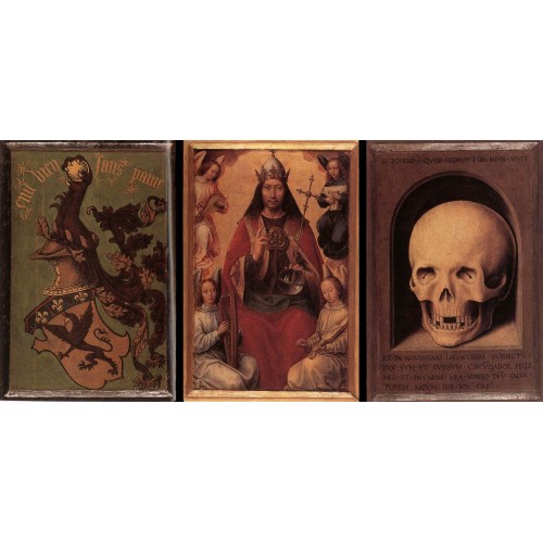 Triptych of Earthly Vanity and Divine Salvation (rear)