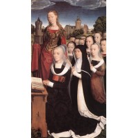 Triptych of the Family Moreel (right wing)