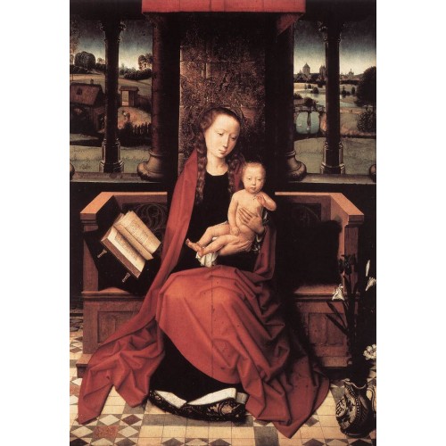 Virgin and Child Enthroned