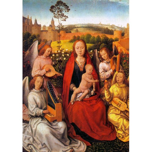 Virgin and Child with Musician Angels