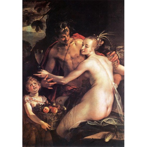 Bacchus Ceres and Cupid