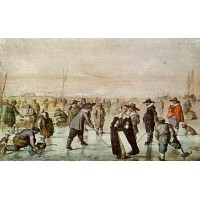 A Scene on the Ice