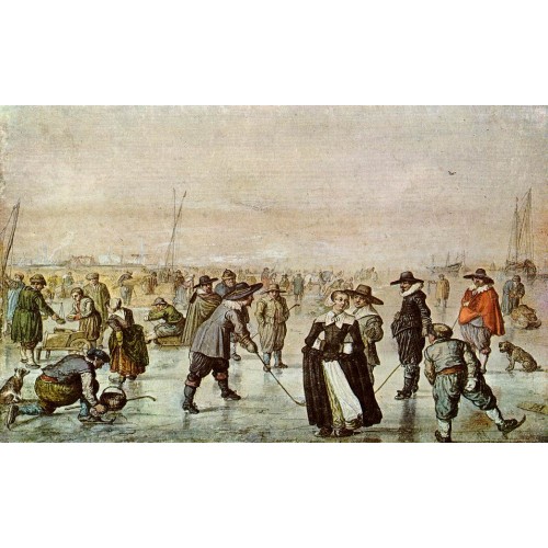 A Scene on the Ice