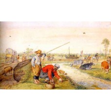 Fisherman at a Ditch