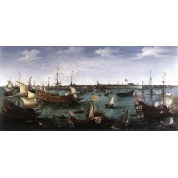 The Arrival at Vlissingen of the Elector Palatinate Frederic