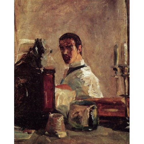 Self Portrait in front of a Mirror