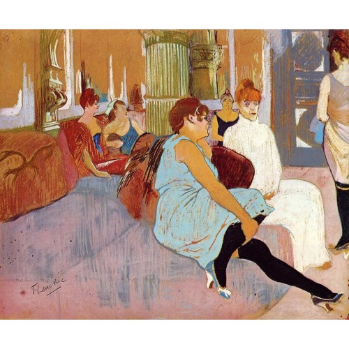 The Salon in the Rue des Moulins 2