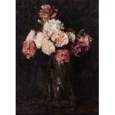 Carnations in a Champagne Glass