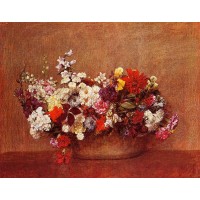 Flowers in a Bowl