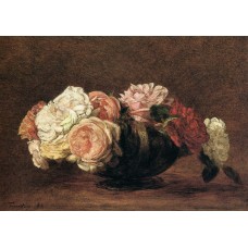 Roses in a Bowl