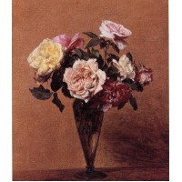 Roses in a Vase 3