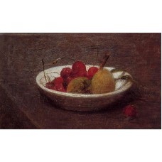 Still Life of Cherries and Almonds