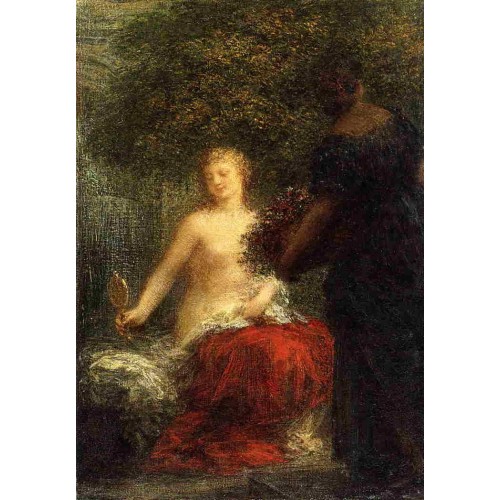 Woman at Her Toilette