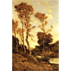 Autumnal River Landscape