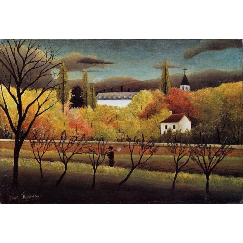 Landscape with Farmer