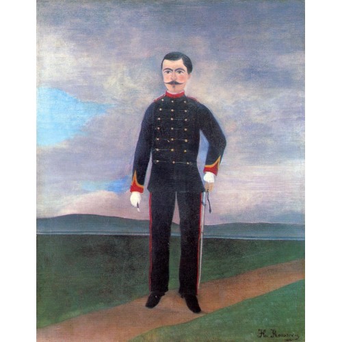 Portrait of Frumence Biche in Uniform