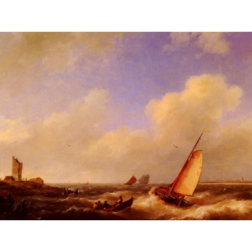 The Scheldt River at Flessinghe