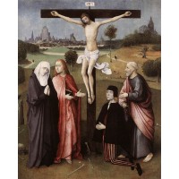 Crucifixion with a Donor