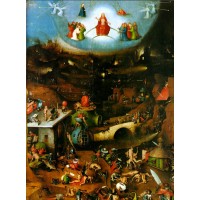 Last Judgement central panel of the triptych