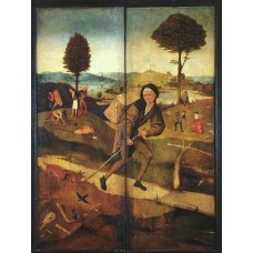The Path of Life outer wings of the Haywain triptych