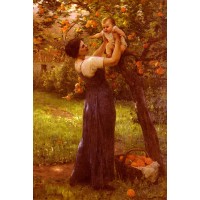 Mother and Child in the Garden