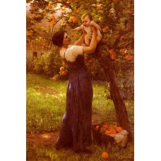 Mother and Child in the Garden