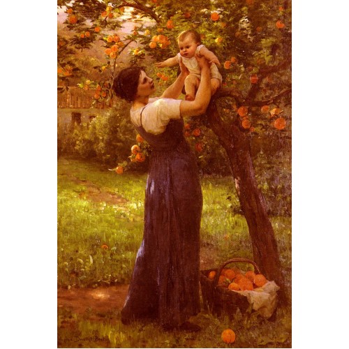 Mother and Child in the Garden