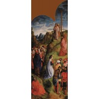 Calvary Triptych (left wing)